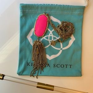 Kendra Scott Rayne Pink Necklace